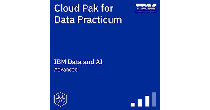 Cloud Pak for Data Practicum - Credly