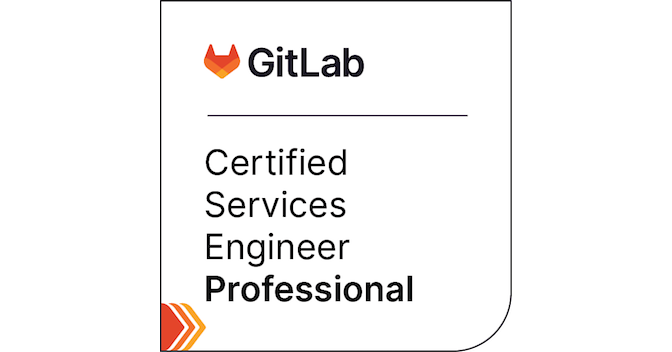 GitLab Certified Services Engineer Professional - Credly