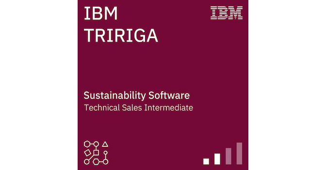 IBM TRIRIGA Technical Sales Intermediate - Credly