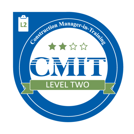 Construction Manager-in-Training Level 2 - Credly