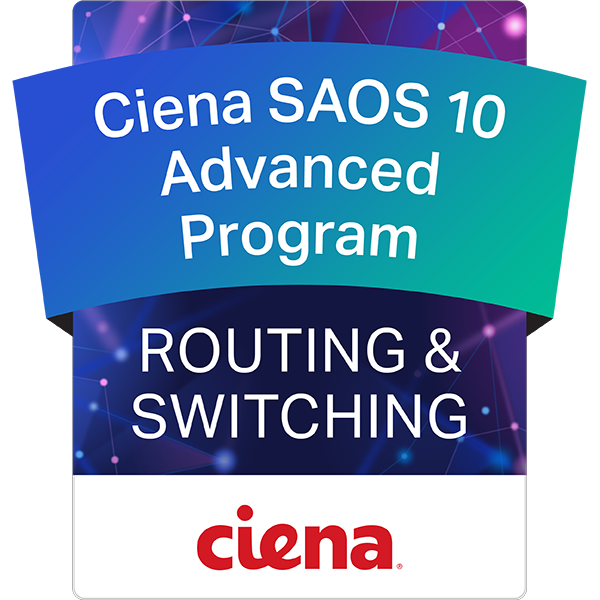 Ciena SAOS 10 Advanced Program