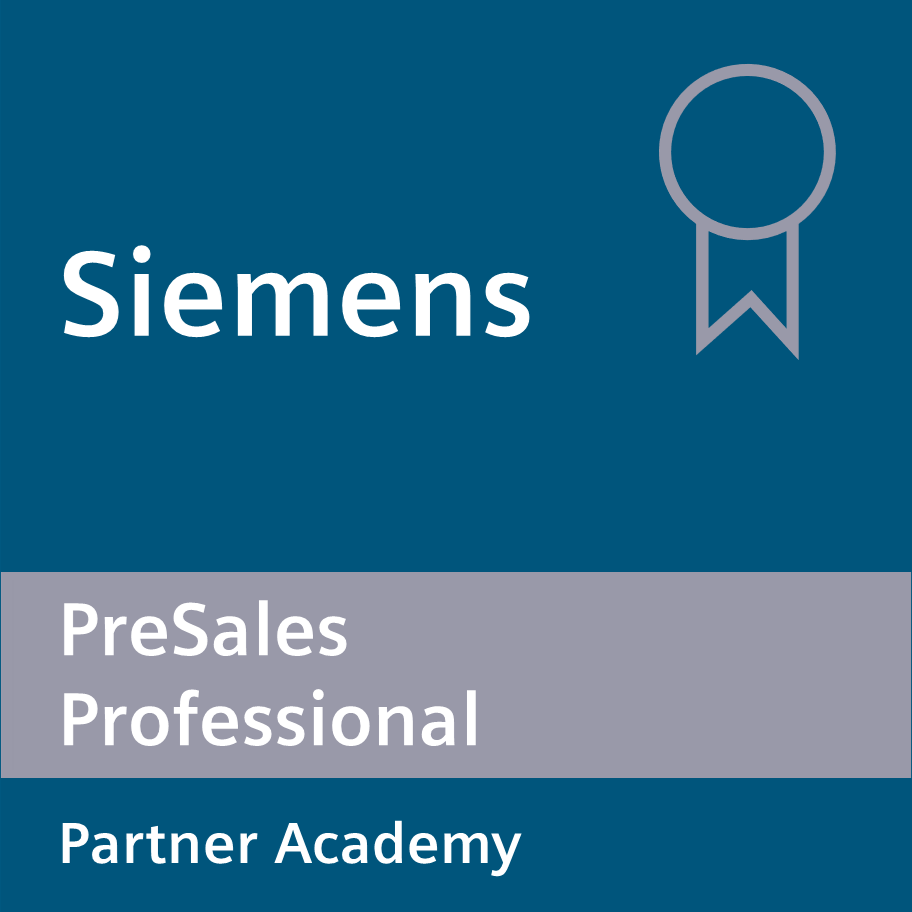 2023 Siemens Digital Industries Software PreSales Professional Certificate