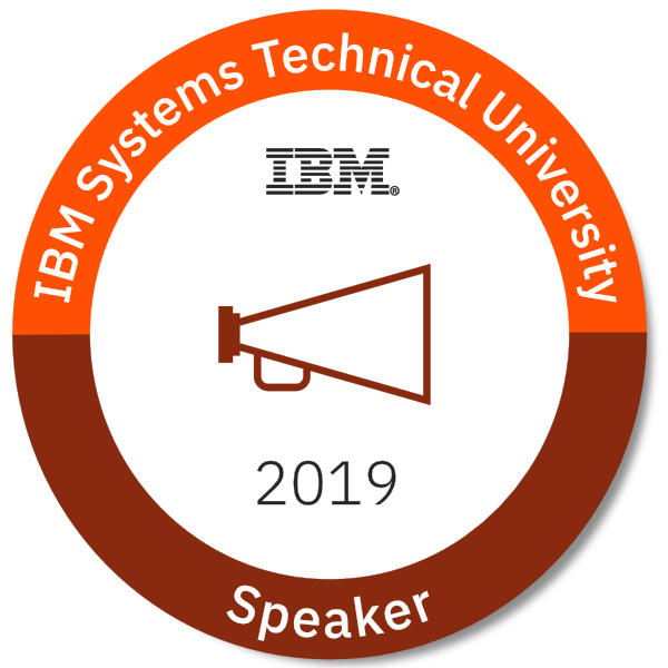 2019 IBM Systems Technical University Speaker