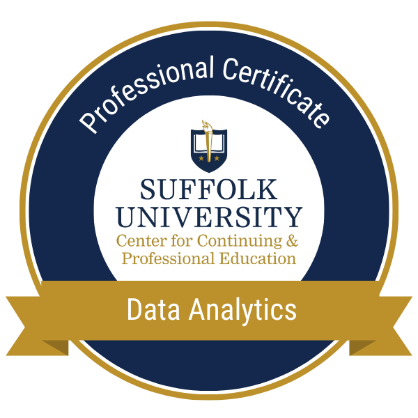 Suffolk University's Certificate in Data Analytics