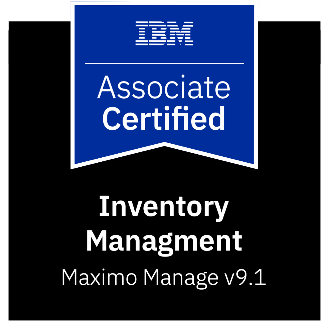 Ibm Maximo Inventory Module IBM Certified Maximo Manage v9.1 Inventory Management - Associate - IBM ...
