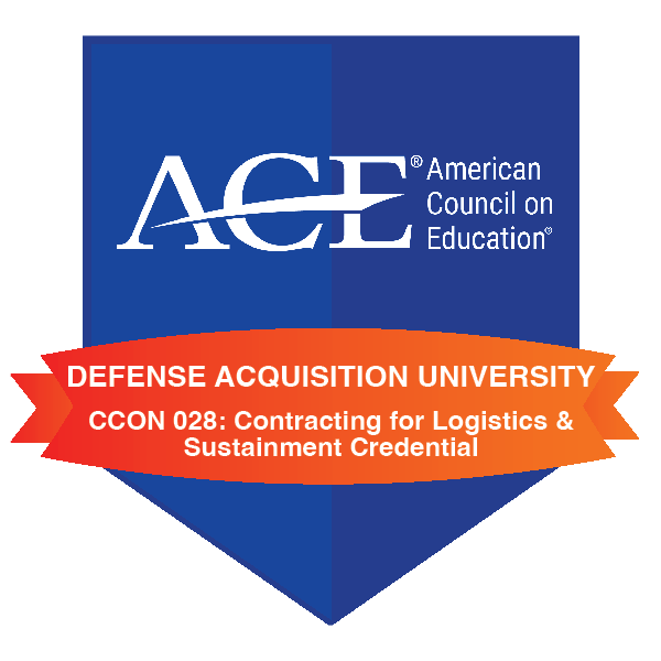 CCON 028: Contracting for Logistics & Sustainment Credential (CCON 028)(v.1)