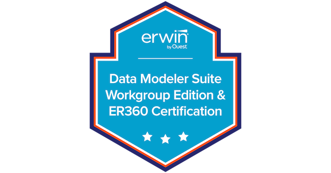 erwin Data Modeler Workgroup Edition and ER360 Certification - Credly