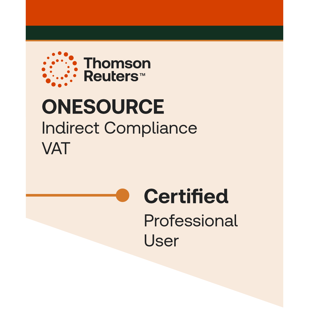 ONESOURCE Indirect Compliance VAT Professional User