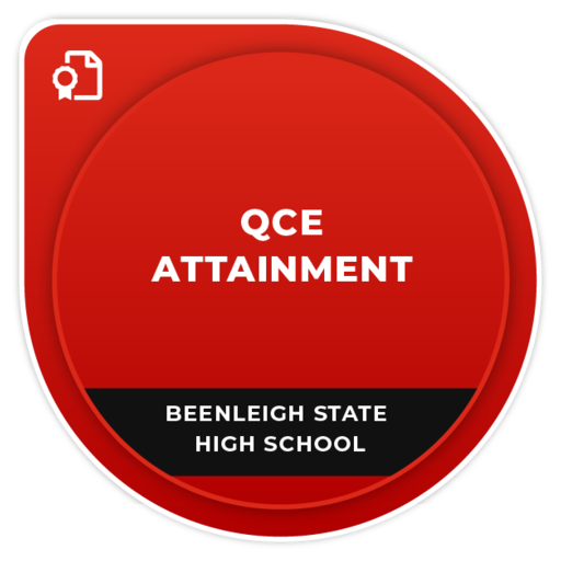 QCE Attainment Badge - Credly