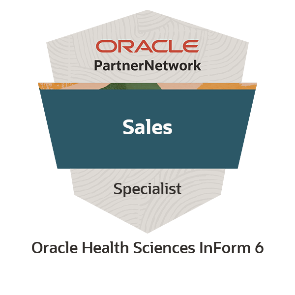 Oracle Health Sciences InForm 6 Sales Specialist