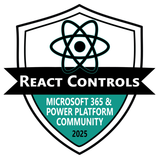 React Controls - Microsoft 365 & Power Platform Community 2025 - Credly
