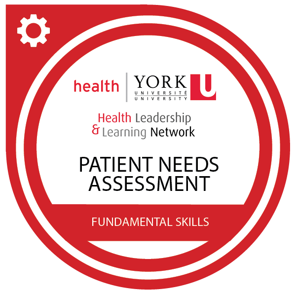 Patient Needs Assessment Fundamental Skills Credly