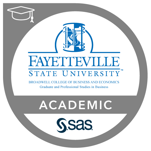 SAS - Fayetteville State University Academic Specialization in Business Intelligence and Data Analytics