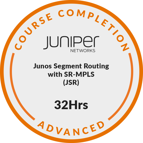 Junos Segment Routing with SR-MPLS (JSR)