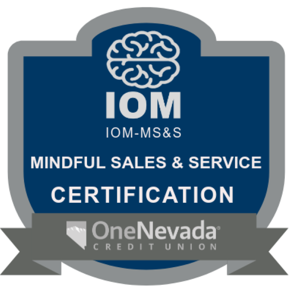Mindful Sales and Service Certification: IOM-MS&S