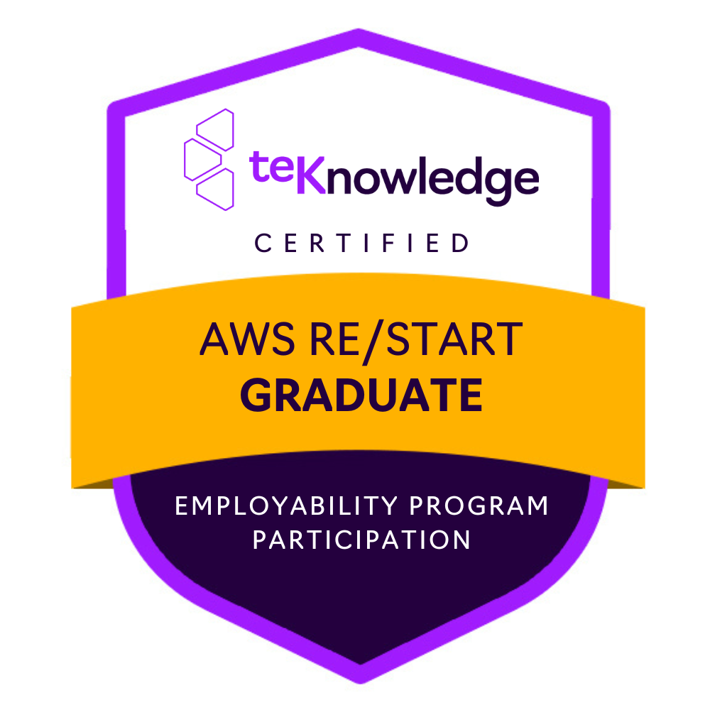 AWS re/Start Cloud Specialist - Participation