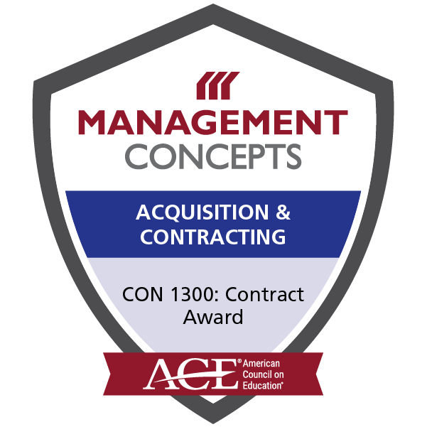 CON 1300: Contract Award (1233)(v.1)