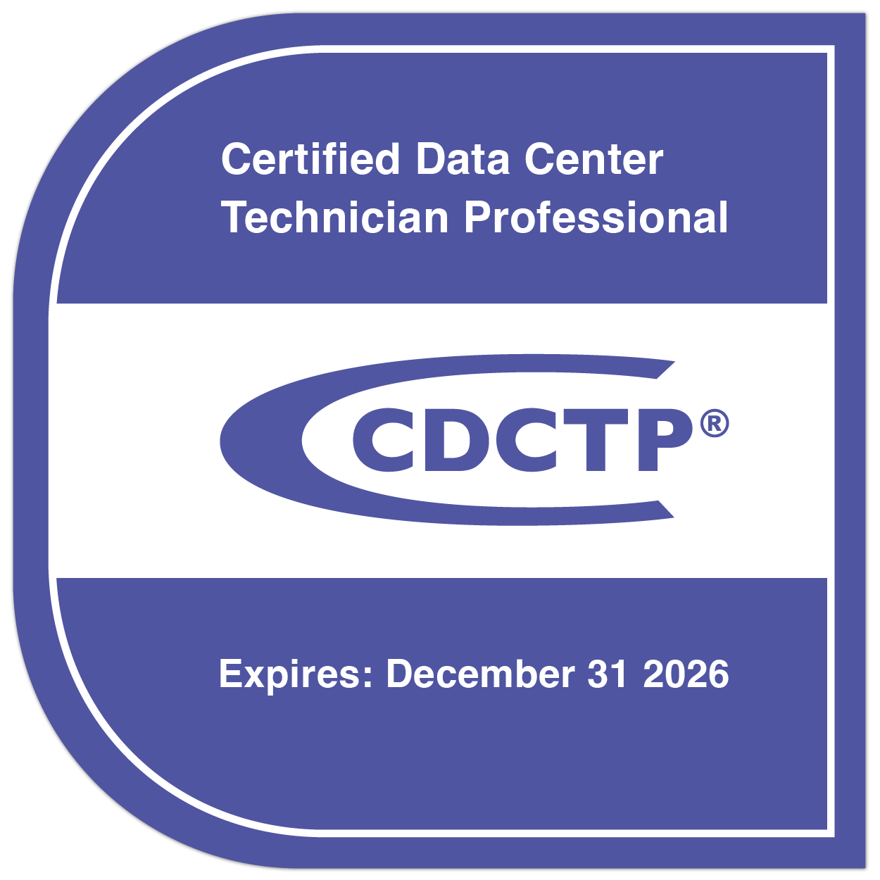 Certified Data Center Technician Professional (CDCTP®) - Credly