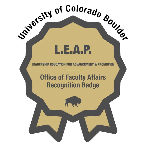 L.E.A.P. - Leadership Education for Advancement & Promotion Recognition Badge