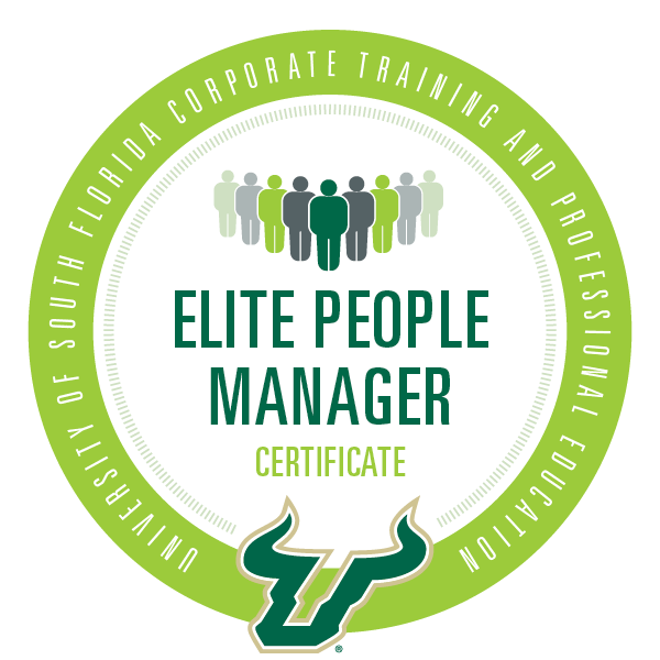 USF Elite People Manager Certificate