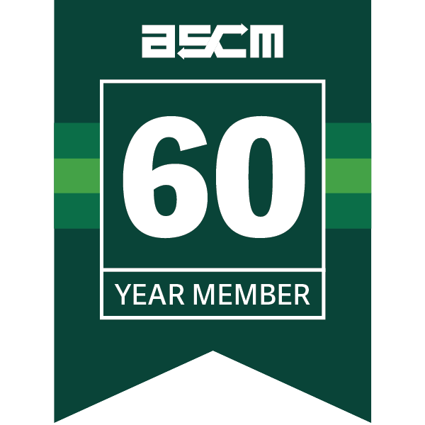 ASCM Professional Membership- 60 Year Milestone
