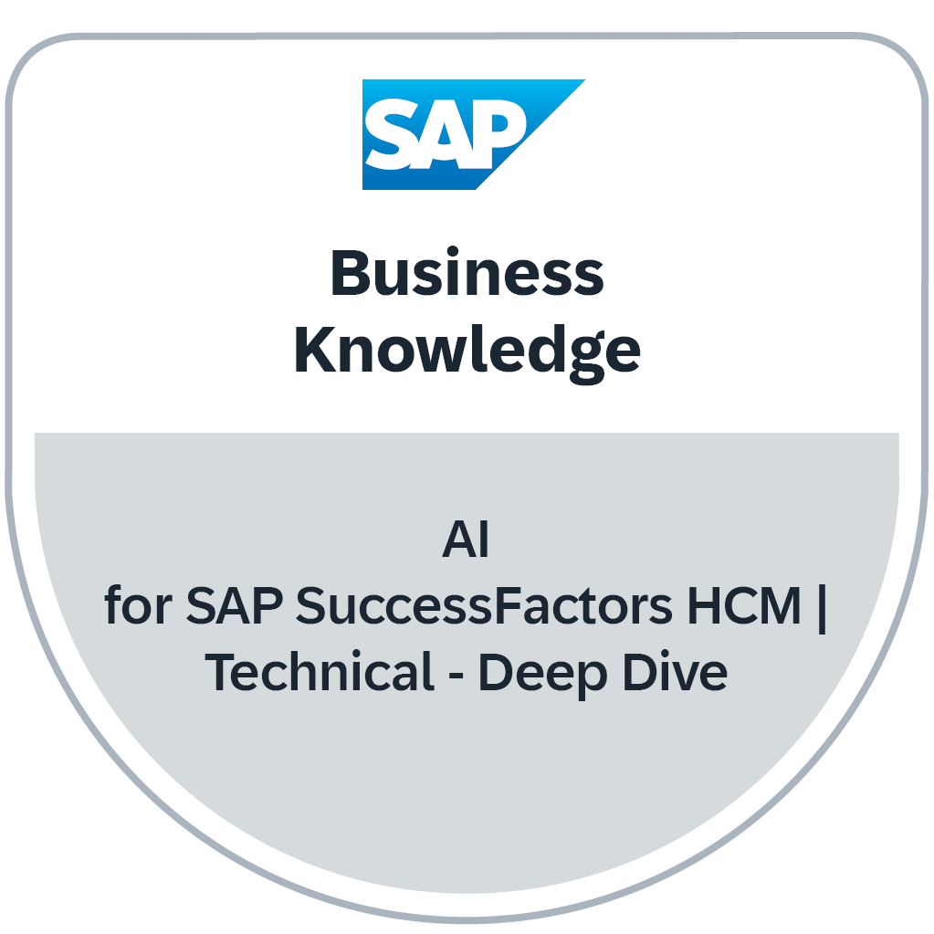 Business Knowledge - AI for SAP SuccessFactors HCM | Technical - Deep Dive