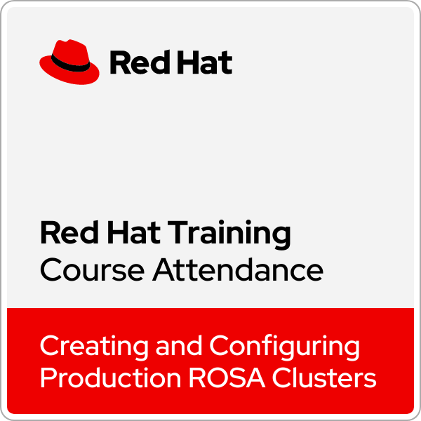 Creating and Configuring Production ROSA Clusters (CS220) - Ver. 4.12