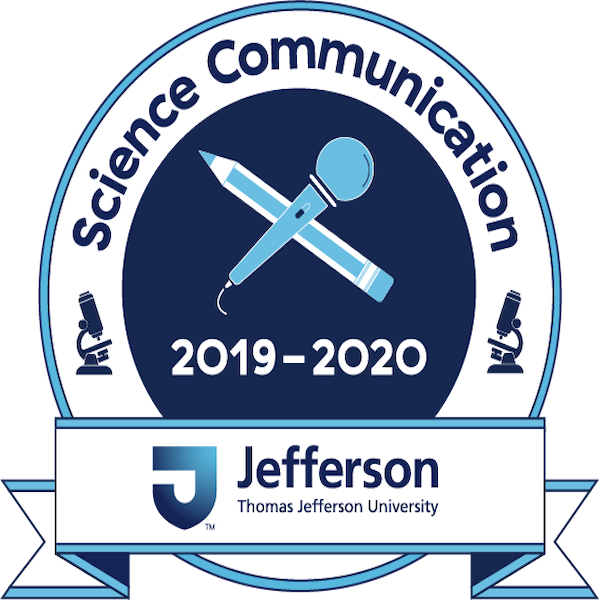 Science Communication 2019-2020, Thomas Jefferson University
