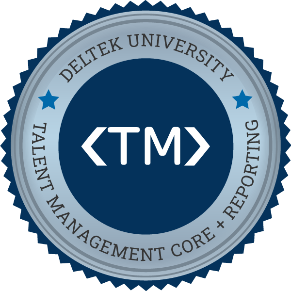Deltek Talent Management Core + Reporting Certification Exam