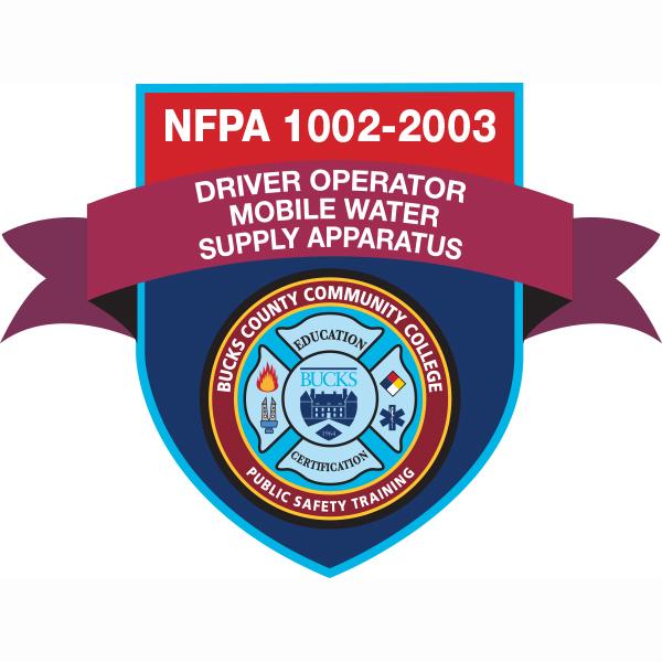 Driver Operator - Mobile Water Supply Apparatus (1002-2003)