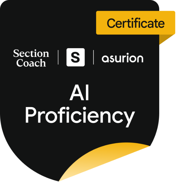 Section Coach x Asurion: Basic AI Proficiency