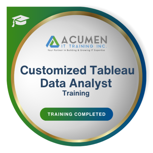 Customized Tableau Data Analyst Training - Credly