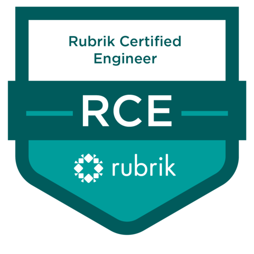 RCE - Rubrik Certified Engineer - Credly