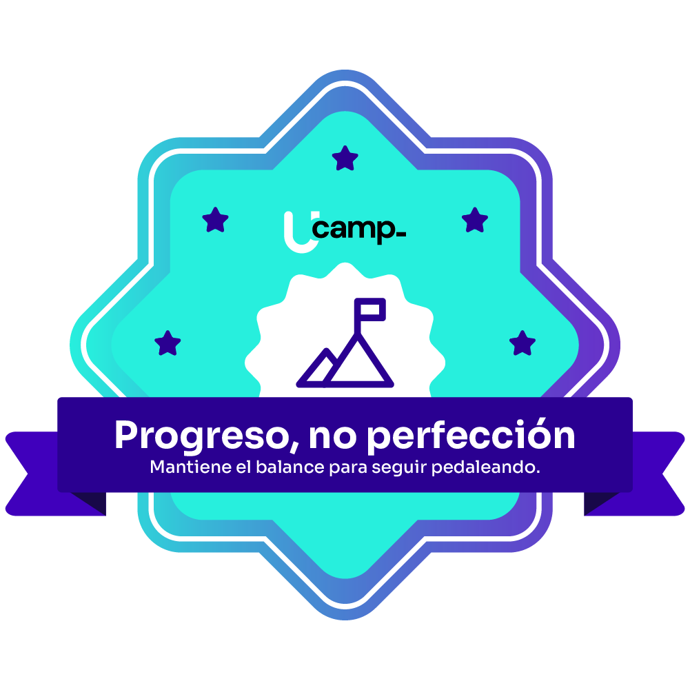 Progreso no perfección