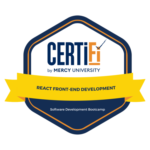 React Front-end Development - Mercy - Credly