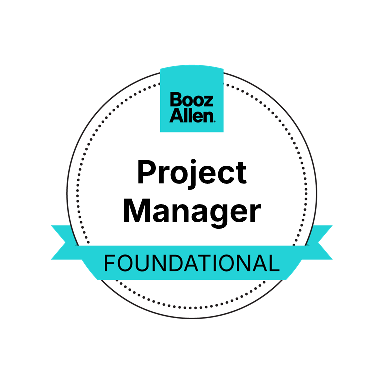 Project Manager at Booz Allen Foundational