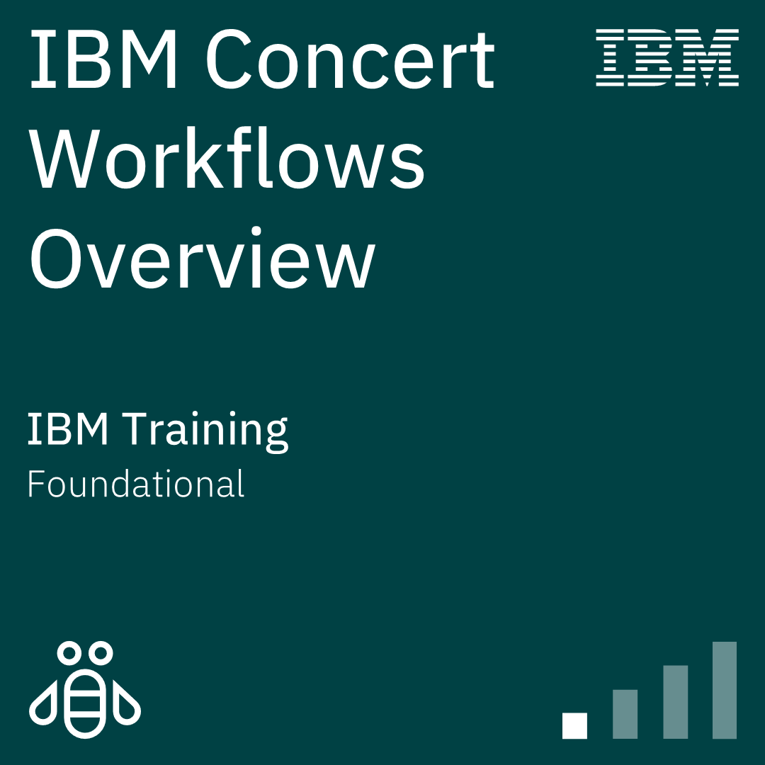 IBM Concert Workflows Overview