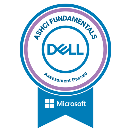 ASHCI-1 Azure Stack HCI Fundamentals - Credly