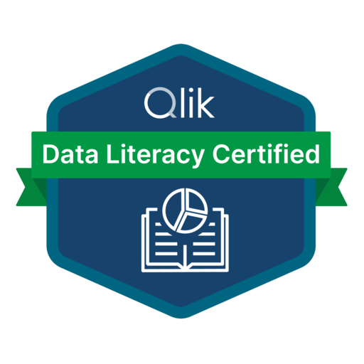 Qlik Data Literacy Certification - Credly