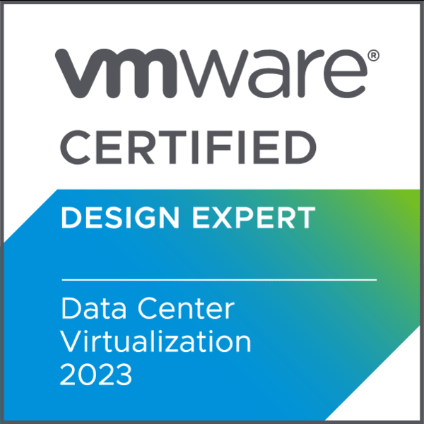 VMware Certified Design Expert - Data Center Virtualization 2023