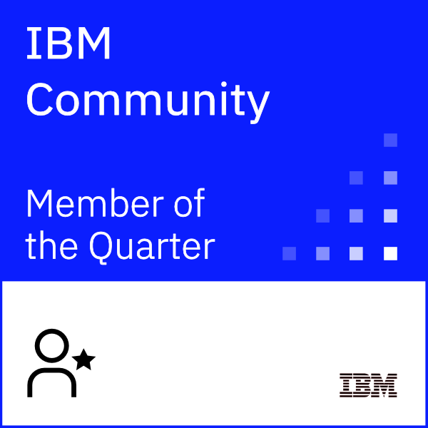 IBM Community Member of the Quarter