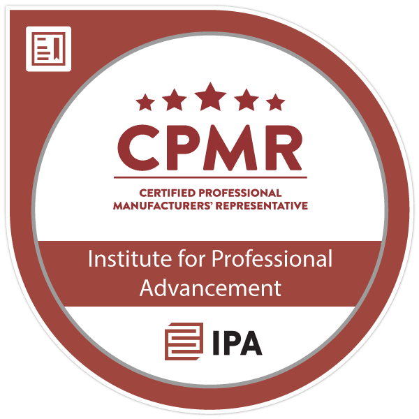 Certified Professional Manufacturers' Representative (CPMR)