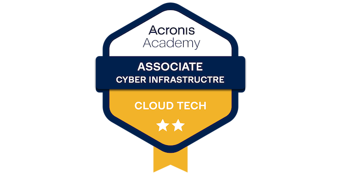 Cloud Tech Associate Advanced Cyber Infrastructure - Credly