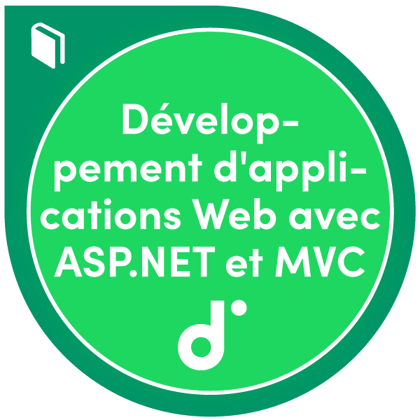 Participation au cours : Développement d'applications Web avec ASP.NET et MVC