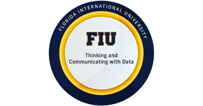 Thinking and Communicating with Data - Credly