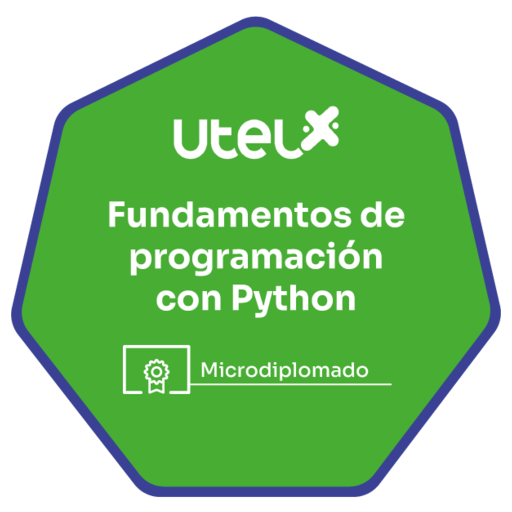 MicroDiplomado Fundamentos de programación con Python - Credly