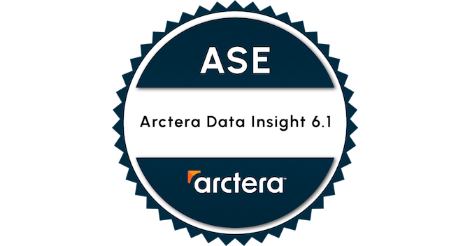 ASE Arctera Data Insight 6.1 - Credly