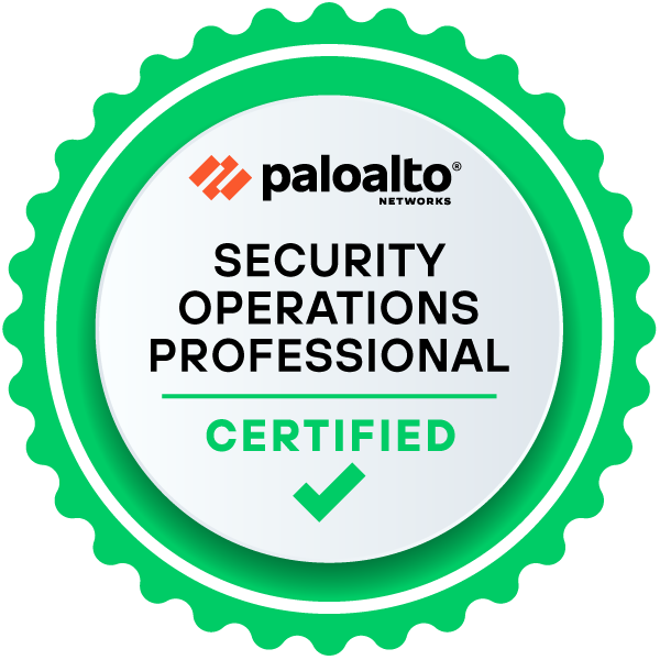 Palo Alto Networks Certified Security Operations Professional