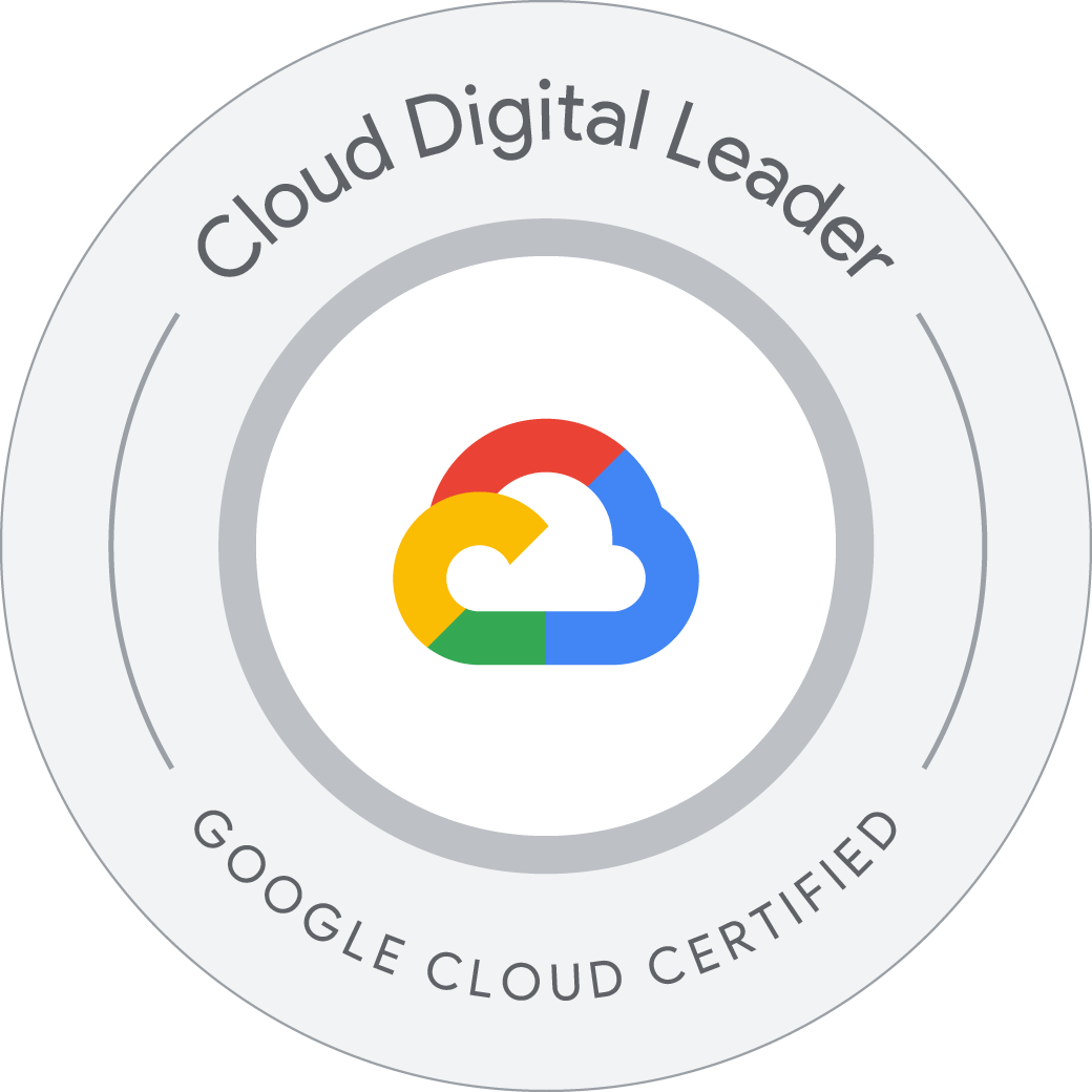 Cloud Digital Leader Certification Logo