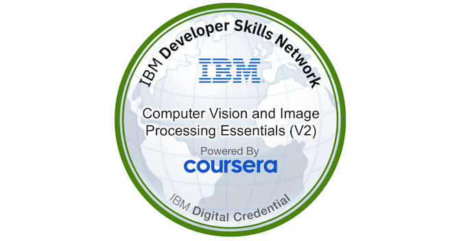 Computer Vision and Image Processing Essentials (V2) - Credly